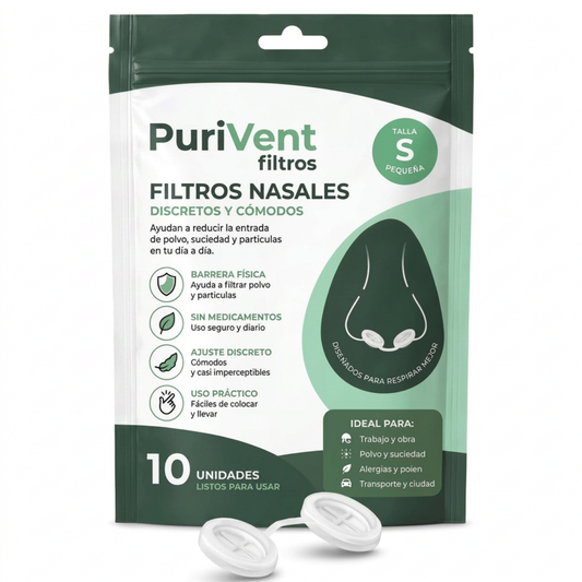 Filtros Nasales PuriVent